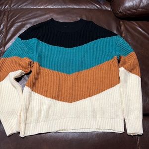 Multi color sweater